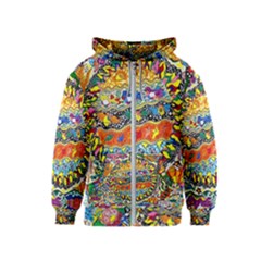 Supersonic Sunblast Kids  Zipper Hoodie