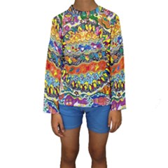 Supersonic Sunblast Kids  Long Sleeve Swimwear