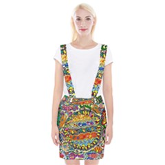 Supersonic Sunblast Braces Suspender Skirt by chellerayartisans