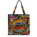 Supersonic Sunblast Zipper Grocery Tote Bag View1