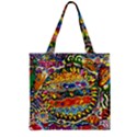 Supersonic Sunblast Zipper Grocery Tote Bag View2