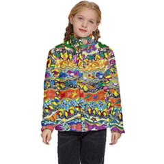 Supersonic Sunblast Kids  Puffer Bubble Jacket Coat by chellerayartisans