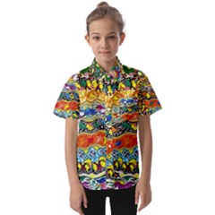 Supersonic Sunblast Kids  Short Sleeve Shirt by chellerayartisans