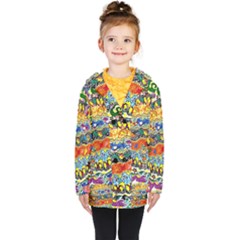 Supersonic Sunblast Kids  Double Breasted Button Coat by chellerayartisans