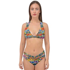 Supersonic Sunblast Double Strap Halter Bikini Set