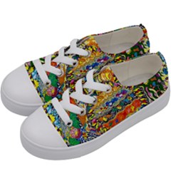 Supersonic Sunblast Kids  Low Top Canvas Sneakers