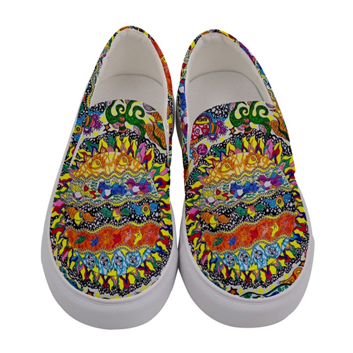 Supersonic Sunblast Women s Canvas Slip Ons