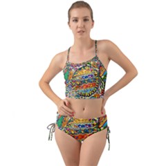 Supersonic Sunblast Mini Tank Bikini Set by chellerayartisans