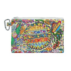 Supersonic Sunblast Canvas Cosmetic Bag (large)