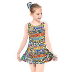 Supersonic Sunblast Kids  Skater Dress Swimsuit