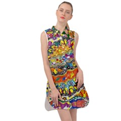 Supersonic Sunblast Sleeveless Shirt Dress