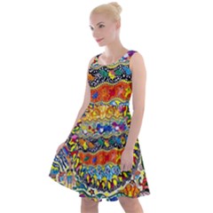 Supersonic Sunblast Knee Length Skater Dress