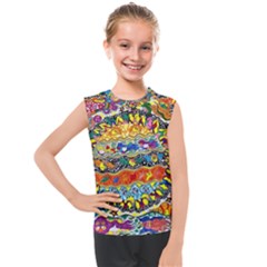 Supersonic Sunblast Kids  Mesh Tank Top