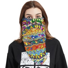 Supersonic Sunblast Face Covering Bandana (triangle) by chellerayartisans