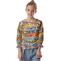 Supersonic Sunblast Kids  Cuff Sleeve Top