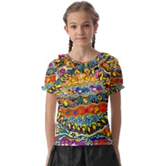 Supersonic Sunblast Kids  Frill Chiffon Blouse