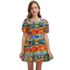 Supersonic Sunblast Kids  Short Sleeve Dolly Dress