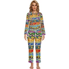 Supersonic Sunblast Womens  Long Sleeve Lightweight Pajamas Set