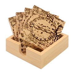 Supersonic Sunblast Bamboo Coaster Set