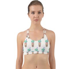 Cute Boba Back Web Sports Bra by artworkshop