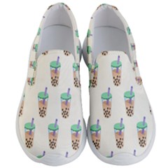 Cute Boba Men s Lightweight Slip Ons by artworkshop