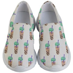 Cute Boba Kids Lightweight Slip Ons by artworkshop