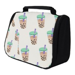 Cute Boba Full Print Travel Pouch (small) by artworkshop