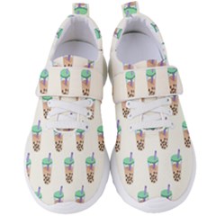 Cute Boba Women s Velcro Strap Shoes by artworkshop