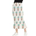 Cute boba Maxi Fishtail Chiffon Skirt View1