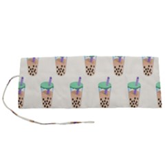 Cute Boba Roll Up Canvas Pencil Holder (s) by artworkshop