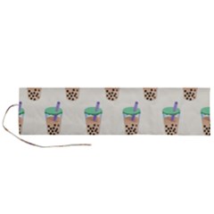 Cute Boba Roll Up Canvas Pencil Holder (l) by artworkshop