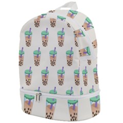 Cute Boba Zip Bottom Backpack by artworkshop