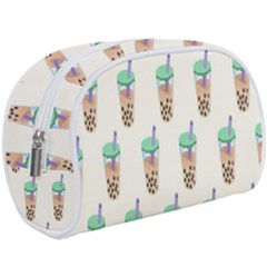 Cute Boba Make Up Case (large) by artworkshop