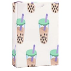 Cute Boba Playing Cards Single Design (rectangle) With Custom Box