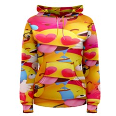 Wallpaper Emoji Women s Pullover Hoodie by artworkshop