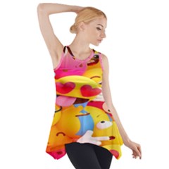 Wallpaper Emoji Side Drop Tank Tunic by artworkshop