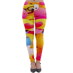 Wallpaper Emoji Lightweight Velour Leggings