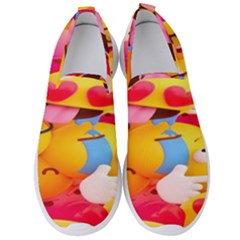 Wallpaper Emoji Men s Slip On Sneakers