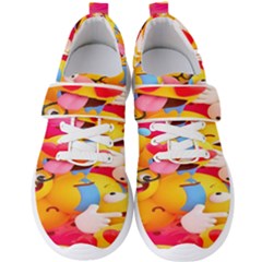 Wallpaper Emoji Men s Velcro Strap Shoes