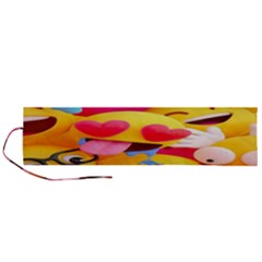 Wallpaper Emoji Roll Up Canvas Pencil Holder (l)