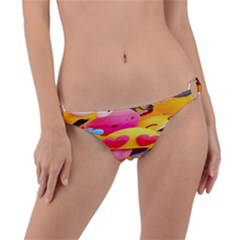 Wallpaper Emoji Ring Detail Bikini Bottoms