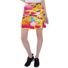 Wallpaper Emoji Tennis Skirt