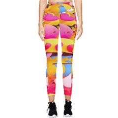 Wallpaper Emoji Pocket Leggings  by artworkshop