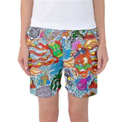 Supersonic Mermaid Chaser Women s Basketball Shorts