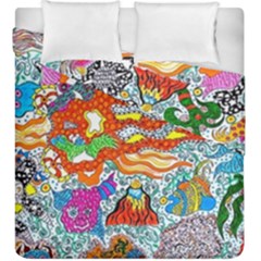 Supersonic Mermaid Chaser Duvet Cover Double Side (king Size)