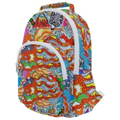 Supersonic Mermaid Chaser Rounded Multi Pocket Backpack