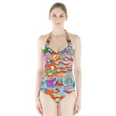 Supersonic Mermaid Chaser Halter Swimsuit