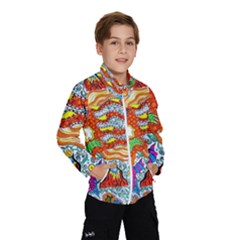 Supersonic Mermaid Chaser Kids  Windbreaker