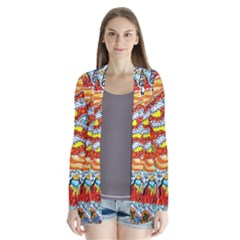 Supersonic Mermaid Chaser Drape Collar Cardigan