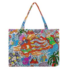 Supersonic Mermaid Chaser Zipper Medium Tote Bag